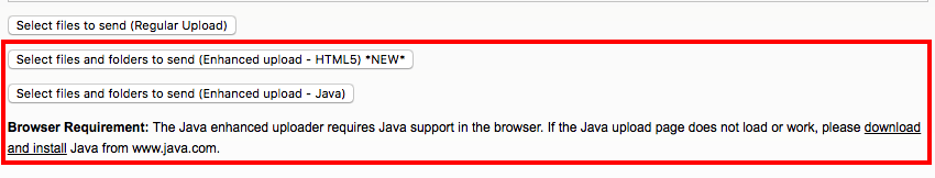 Enhanced Upload Button
