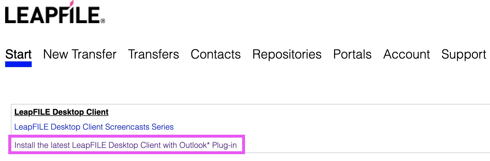 Download Desktop Client